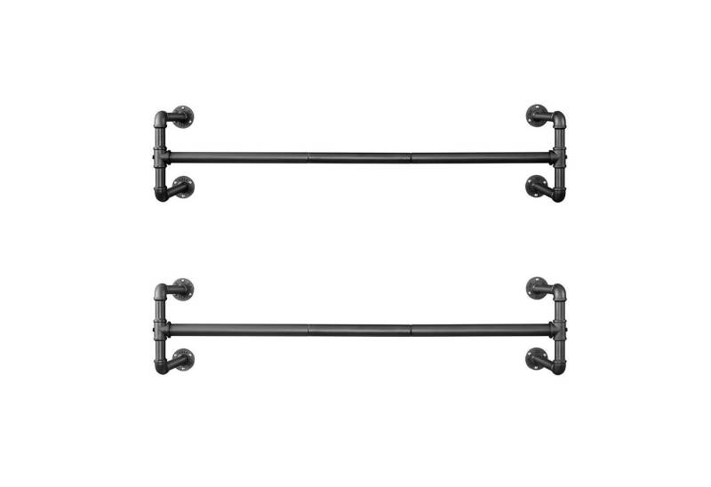 SONGMICS Kleiderstange (2 St), Wandmontage, bis 60 kg belastbar von SONGMICS