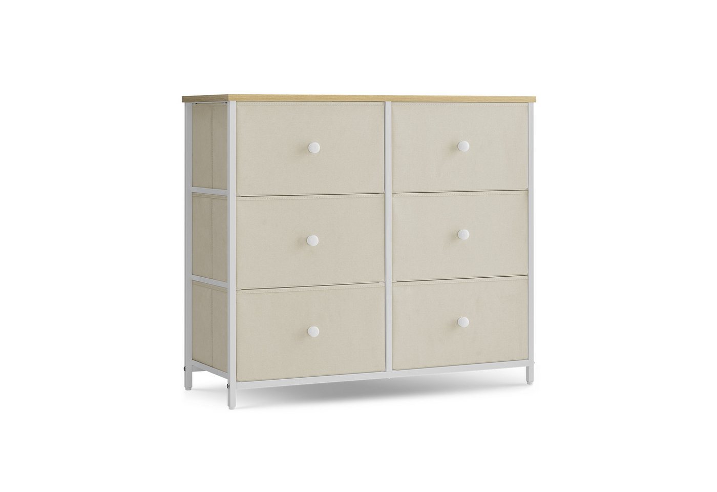 SONGMICS Kommode, Aufbewahrungsschrank mit 6 Stoffschubladen SONGMICS Kommode, Aufbewahrungsschrank mit 6 Stoffschubladen von SONGMICS