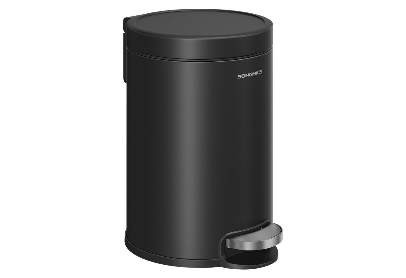 SONGMICS Mülleimer Kosmetikeimer, Kosmetikeimer, 3/6 L Mülleimer Bad, Tretmülleime von SONGMICS
