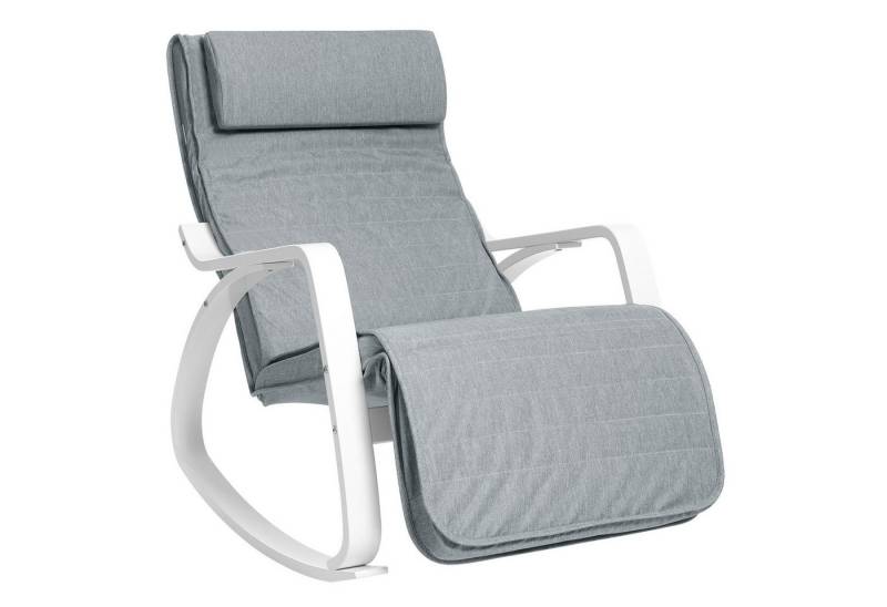 SONGMICS Schaukelsessel, Schaukelstuhl, Relaxsessel, Verstellbarer Fußstütze SONGMICS Schaukelsessel, Schaukelstuhl, Relaxsessel, Verstellbarer Fußstütze von SONGMICS