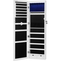 Schmuckschrank hängend, mit Spiegel und zahlreichen Fächern Schmuckschrank hängend, mit Spiegel und zahlreichen Fächern von SONGMICS