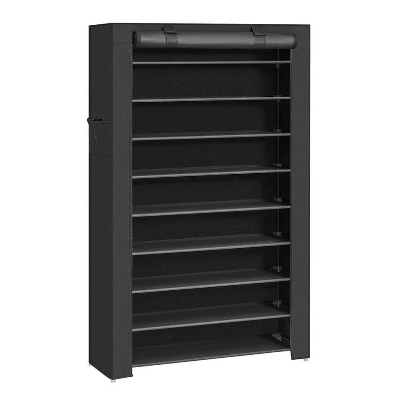 SONGMICS Schuhregal Schuhschrank, 10 Ebenen, für bis zu 40 Paar Schuhe von SONGMICS