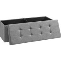 Sitzbank mit , 120 L, 110 x 38 x 38 cm von SONGMICS