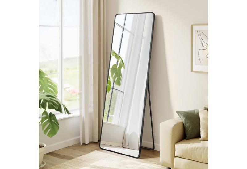 SONGMICS Standspiegel, Ganzkörperspiegel, 160 x 50 / 140 x 40 cm, stehend oder wandmontiert von SONGMICS