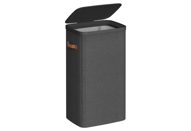 SONGMICS Wäschekorb, 170 L Wäschesammler 2 Fächer, Wäschesortiererl SONGMICS Wäschekorb, 170 L Wäschesammler 2 Fächer, Wäschesortiererl von SONGMICS