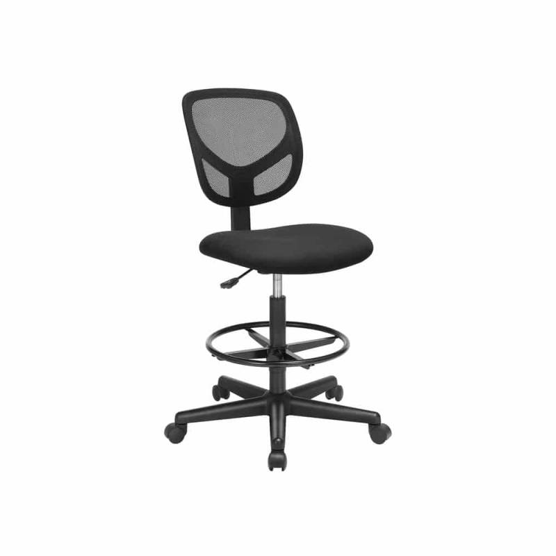 Schlichter Bürostuhl mit Netzbezug von SONGMICS