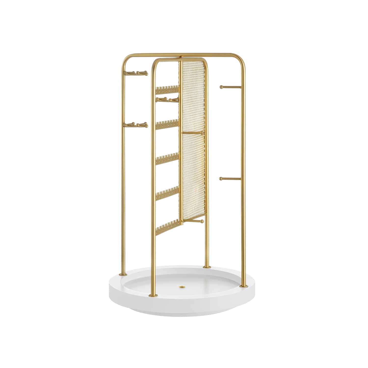 Schmuckhalter mit Metallrahmen Geschenkidee goldfarben von SONGMICS