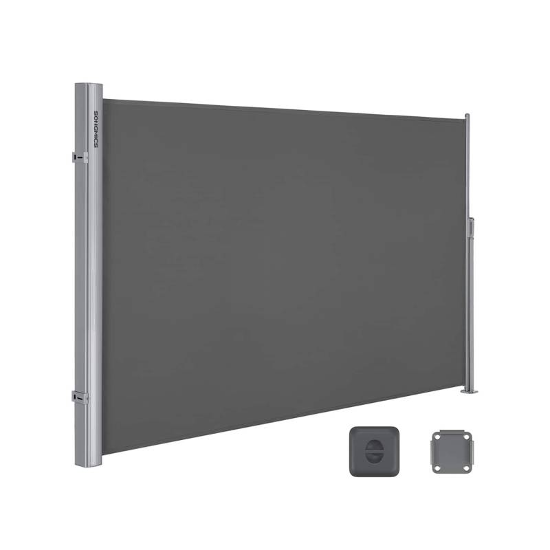 Seitenmarkise 200 x 300 cm Anthrazit von SONGMICS
