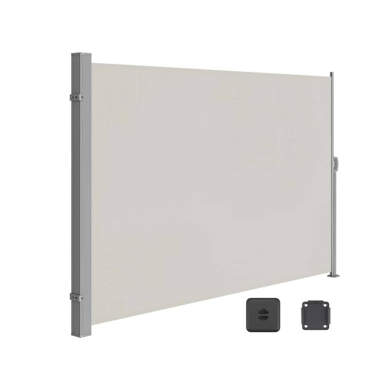 Seitenmarkise ausziehbar 200 x 350 cm von SONGMICS