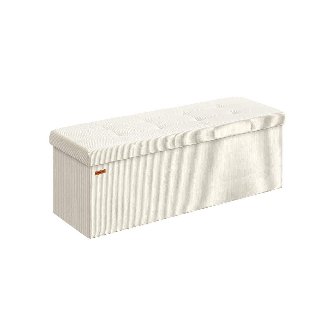 Sitzbank mit Stauraum und klappbarem Design von SONGMICS