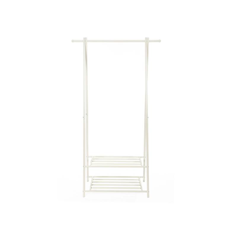 Songmics Kleiderständer 2 Ablagen 40 cm x 87,5 cm x 155 cm Weiß Songmics Kleiderständer 2 Ablagen 40 cm x 87,5 cm x 155 cm Weiß von SONGMICS