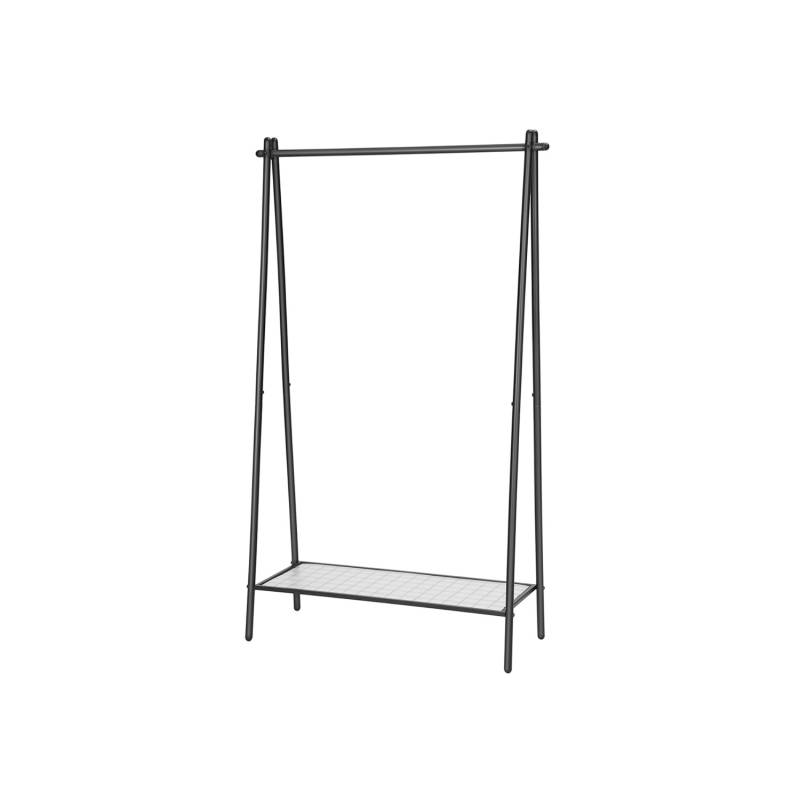 Songmics Kleiderständer 33,5 cm x 92,5 cm x 153 cm Mattschwarz von SONGMICS