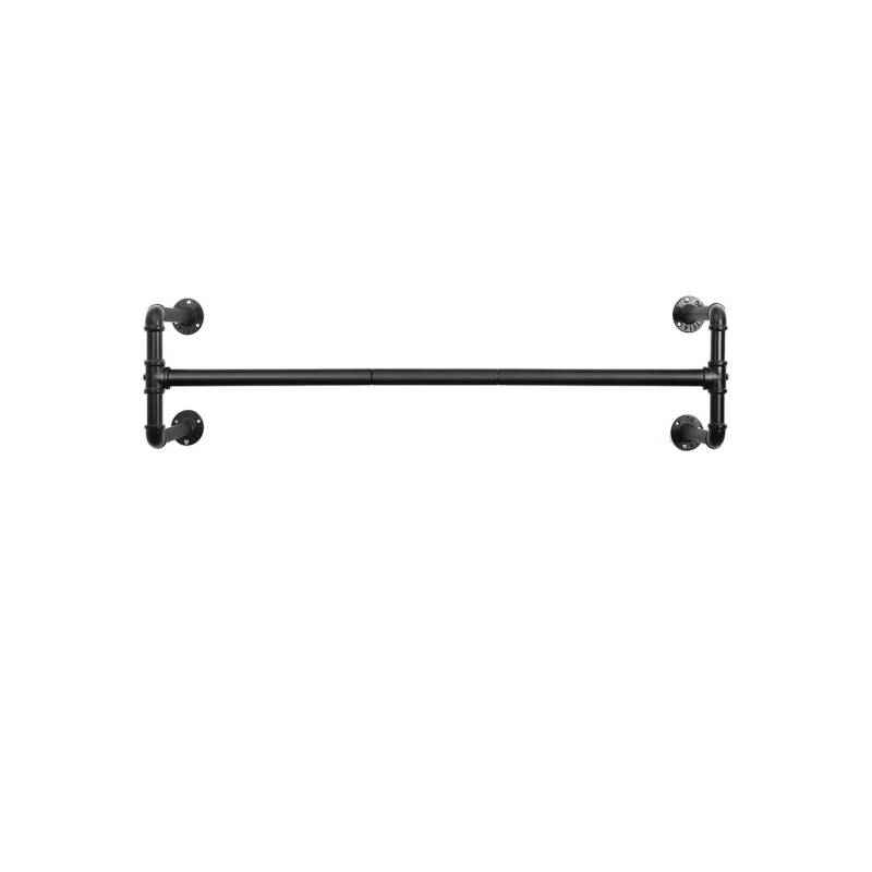 Songmics Kleiderstange 112 cm x 30 cm x 29,3 cm Schwarz von SONGMICS
