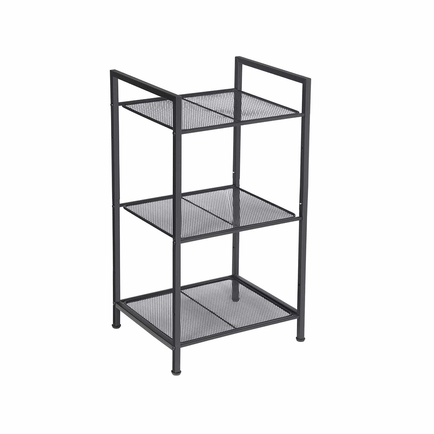 Standregal aus Metall mit 3 Ebenen von SONGMICS