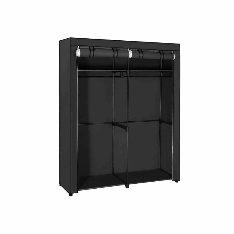 Stoffschrank mit 2 Kleiderstangen von SONGMICS