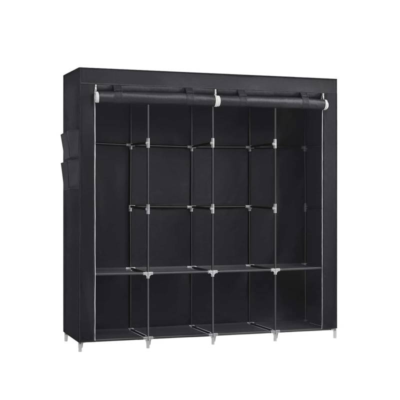 Stoffschrank mit 4 Seitentaschen von SONGMICS