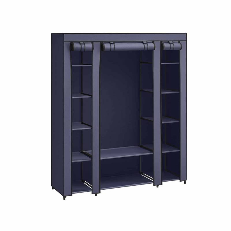 Stoffschrank mit Kleiderstange und Metallrahmen von SONGMICS