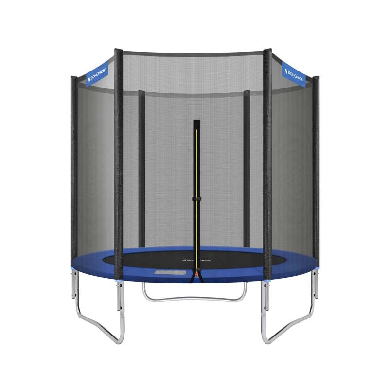 Trampolin Ø 183 cm Schwarz-Blau von SONGMICS