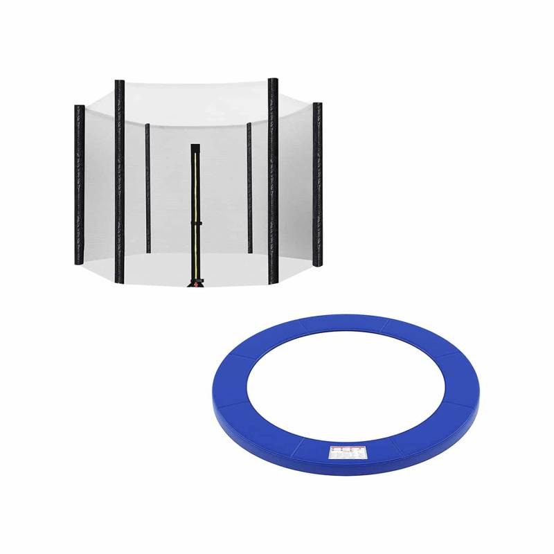 Trampolin-Sicherheitsnetz und Randabdeckung Ø 366 cm Trampolin-Sicherheitsnetz und Randabdeckung Ø 366 cm von SONGMICS