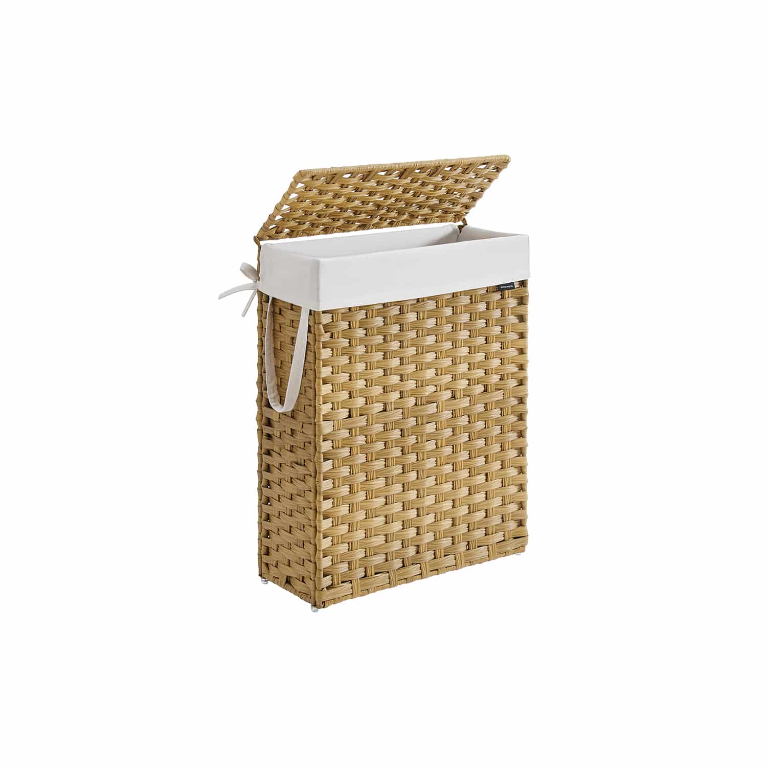 Wäschekorb 55 L aus synthetischem Rattan von SONGMICS