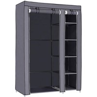 XL Garderobe Stoffschrank 175 x 110 x 45 cm XL Garderobe Stoffschrank 175 x 110 x 45 cm von SONGMICS