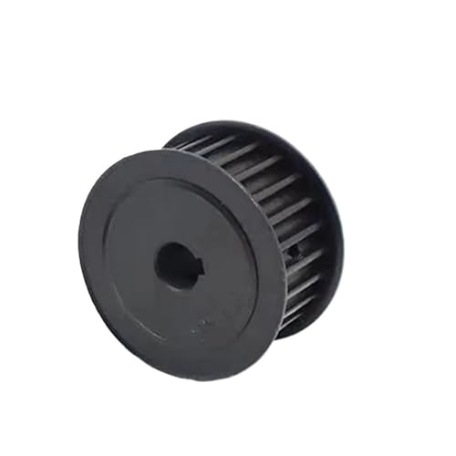 1 stück 24 T 25 Zähne HTD 5M Schwarz Stahl Zahnriemenscheibe 5M Synchronrad for Gürtelbreite 10/15mm Bohrung 5-20mm HTD Zahnriemenscheibe(17k5x2.3mm,24 Teeth11mm(10mm)) von SONGMIky
