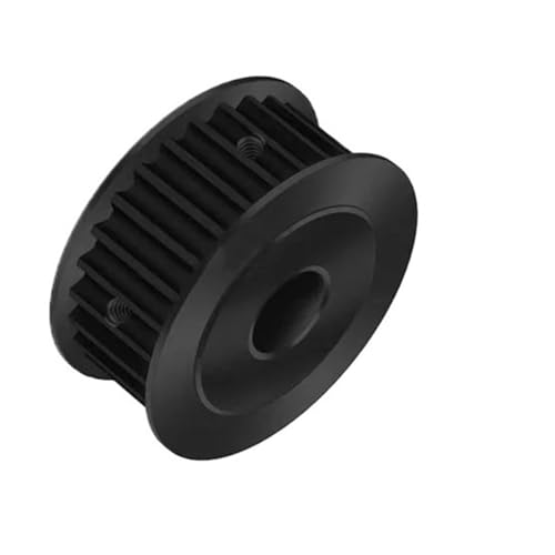 1 stück 24 T 25 Zähne HTD 5M Schwarz Stahl Zahnriemenscheibe 5M Synchronrad for Gürtelbreite 10mm Bohrung 5-20mm HTD Zahnriemenscheibe(Bore 25mm,24 Teeth11mm(10mm)) von SONGMIky