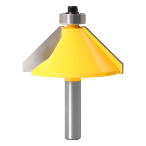 1 stück 8mm Schaft Große 45 Grad Fase Abschrägung Fräser Holz Schneidwerkzeug Holzbearbeitung Fräser von SONGMIky