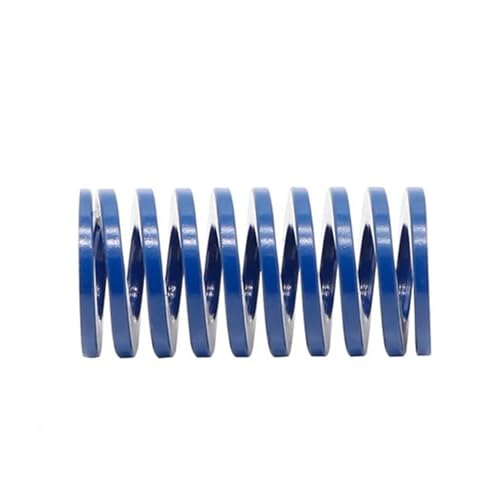 1 stück Blau Sterben Form Quellen Kompression Frühling Spirale Stanzen Kompression Form Sterben Frühling OD 6/8/10mm(40mm,6mm-1Pc) von SONGMIky
