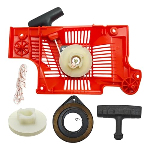 Starter Recoil Assembly Pulley Spring Handle Rope Service Kit for Husqvarna 55 Rancher 50 51 55 Kettensäge Ersetzen Teile von SONGMIky