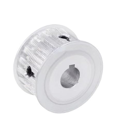 T10 Zahnriemenscheibe 18T Porengröße 8-30mm Leichtmetallfelgen AF-Form Zahnteilung 10mm Passend for T10 Zahnriemen mit Breite 20/25/30mm(16k5x2.3mm,18T27mm(25mm)) von SONGMIky
