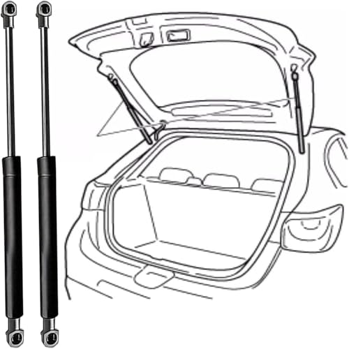 SONGML 2 Stück Gasfeder Dämpfer Heckklappe Kompatibel für BMW 1er Hatchback (F40) 2019-2021(OEM:51247456042)-61.6cm, Hinterer Kofferraum Gasdämpfer Hebestützen Gasdruckdämpfer von SONGML