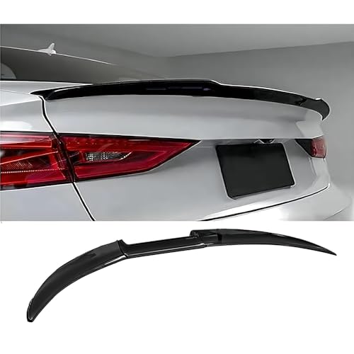 SONGML Auto Heckspoiler für VW Passat CC I 2008-2012, Autodach Spoiler Lippe Streifen Dachspoilerflügel Heckspoiler Flügel Kofferraum Lippe Modifikation,A/Glossy-Black von SONGML