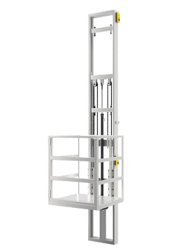 Lastenaufzug Multifunktionale Aufzugsplattform mit einer maximalen Tragfähigkeit von 1000 kg, elektrischer Lastenaufzug for Lagerlogistik und Baustellen Hubplattform von SONGYL-20249
