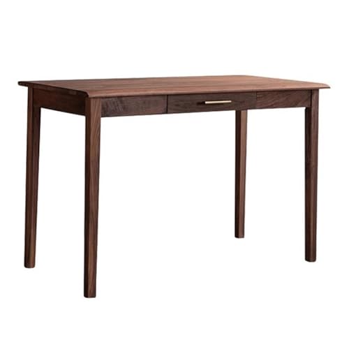 SONGYL-20249 Computertisch Moderner, einfacher Schreibtisch aus Holz mit Schublade, PC-Tisch schwarzem Walnussholz, Arbeitsstation for das Home-Office-Schlafzimmer Arbeitstisch(S) von SONGYL-20249