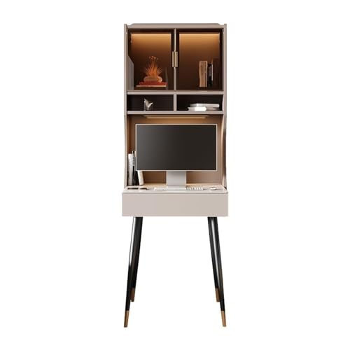 SONGYL-20249 Computertisch Moderner Schreibtisch mit Aufsatz und Schublade, 24,8-Zoll-Laptop-Schreibtisch Ablagefächern Ladestation Arbeitstisch SONGYL-20249 Computertisch Moderner Schreibtisch mit Aufsatz und Schublade, 24,8-Zoll-Laptop-Schreibtisch Ablagefächern Ladestation Arbeitstisch von SONGYL-20249