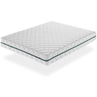Elba Taschenfederkernmatratze 105X200 ,Höhe 24 cm, Härtegrad H3 ,7 Komfortzonen. Abnehmbar. hygienisch und atmungsaktiv von SONHO COLCHAO