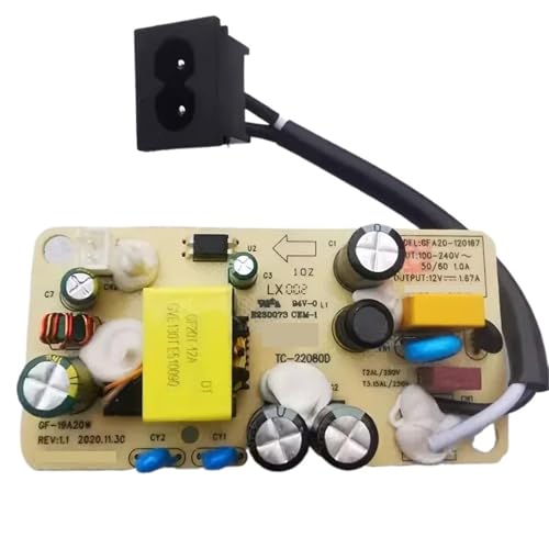 1 Stück for Xi-aomi for Mij-ia DC-Wechselrichter-Bodenventilator, 1 x Netzteil, Motherboard-Steuerplatine, Xiaomi-Elektroventilator-Reparaturteile 1 Stück for Xi-aomi for Mij-ia DC-Wechselrichter-Bodenventilator, 1 x Netzteil, Motherboard-Steuerplatine, Xiaomi-Elektroventilator-Reparaturteile von SONHWNGE