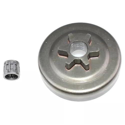 SONHWNGE CS-350T SPUR KETTENRAD 6T Nadellager for KIO-Ritz for EC-HO CS-3500 CS-350TES CS350WES 14 "KETTENSÄGE KUPPLUNGSTROMMEL 175-005-39133 von SONHWNGE