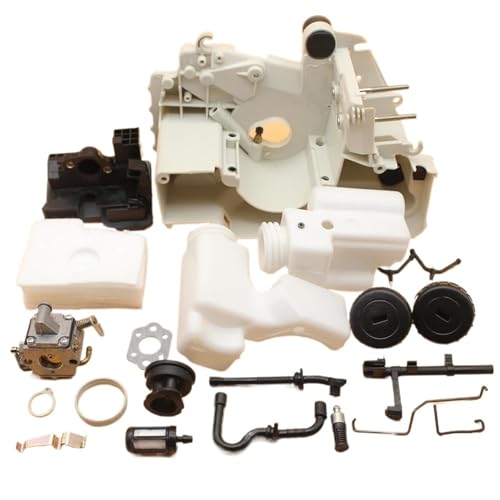 SONHWNGE Kurbelgehäuse Motor Gehäuse Vergaser Filter Heizöl Tank Kit for STI MS180 MS170 018 017 Benzin Kettensäge Kunststoff Teile von SONHWNGE