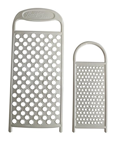 SONJA Küchenreibe Rohkostreibe und Zitronenreibe aus Kunststoff, Minimalistisch, Rechteckig von Sonja-Plastic