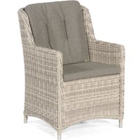 Garten-Sessel Avatar Aluminium mit Polyrattan white-coral Gartenstuhl Hochlehner - Sonnenpartner von SONNENPARTNER