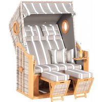 Sonnenpartner Rustikal 34 Z 2-Sitzer Strandkorb Halbliegemodell antik-weiß Sonnenpartner Rustikal 34 Z 2-Sitzer Strandkorb Halbliegemodell antik-weiß von SONNENPARTNER