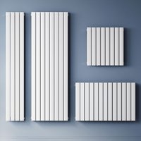 Design Flachheizkörper Weiß Paneelheizkörper 1800x619mm Vertikal Doppellagig 2131 Watt - Sonni von SONNI