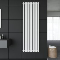 Design Röhrenheizkörper Heizkörper Paneelheizkörper Wandheizung Weiß 1800x590mm Doppellagig Vertikal Design Röhrenheizkörper Heizkörper Paneelheizkörper Wandheizung Weiß 1800x590mm Doppellagig Vertikal von SONNI