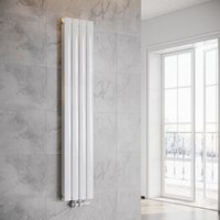 ELEGANT Heizkörper Flach Heizkörper Design Paneelheizkörper wohnzimmer Badheizkörper Vertikal Doppelt Heizkoerper mit Heizventil 1600 x 308 mm Weiß ELEGANT Heizkörper Flach Heizkörper Design Paneelheizkörper wohnzimmer Badheizkörper Vertikal Doppelt Heizkoerper mit Heizventil 1600 x 308 mm Weiß von SONNI
