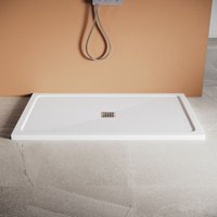 Duschwanne Eingebettete Duschplatte smc Anti Rutsch Quick Drainage Design, Quadratische 1500x900 mm - Sonni von SONNI