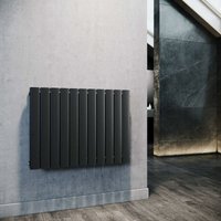 Flachheizkörper Heizkörper Horizontal Doppellagig Anthrazit 630x847mm - Sonni Flachheizkörper Heizkörper Horizontal Doppellagig Anthrazit 630x847mm - Sonni von SONNI