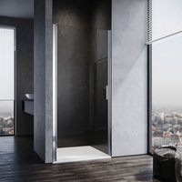 Nischentür Dusche 90cm Duschwand nano Glas Duschtür Pendeltür Duschabtrennung nano Glas - Sonni Nischentür Dusche 90cm Duschwand nano Glas Duschtür Pendeltür Duschabtrennung nano Glas - Sonni von SONNI