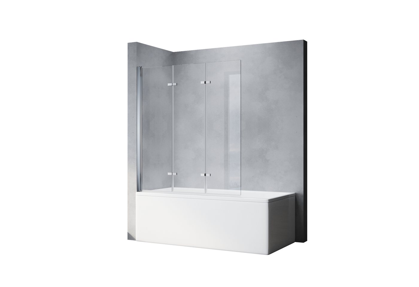 SONNI Badewannenaufsatz Faltbare Duschwand,ESG NANO Glas Duschabtrennung,130CM*130CM SONNI Badewannenaufsatz Faltbare Duschwand,ESG NANO Glas Duschabtrennung,130CM*130CM von SONNI